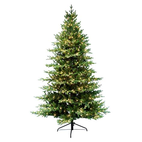 The incorporated lights means no more climbing ladders to string lights, saving decorating time. . Puleo intl christmas trees